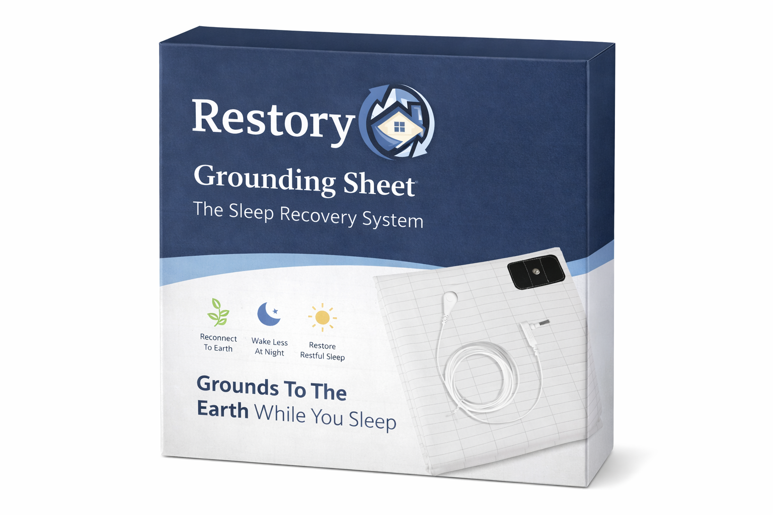 Restory™ Grounding Sheet — The Sleep Recovery System