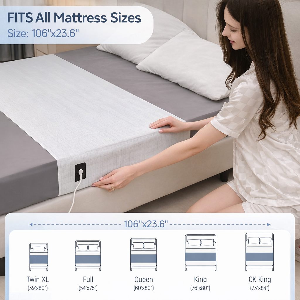Restory™ Grounding Sheet — The Sleep Recovery System